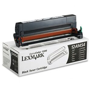 Lexmark 12A1454, Toner Cartridge Black, Optra Colour 1200- Original