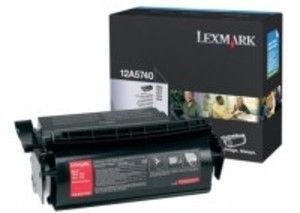 Lexmark 12A5740, Toner Cartridge Black, Optra T610, T614- Original