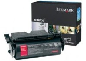 Lexmark 12A6730, Toner Cartridge Black, T520, T522, X520- Original