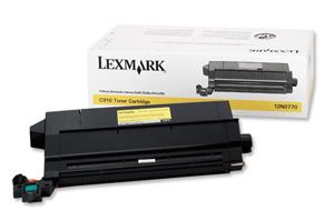Lexmark 0012N0770, Toner Cartridge Yellow, C910, C912- Original