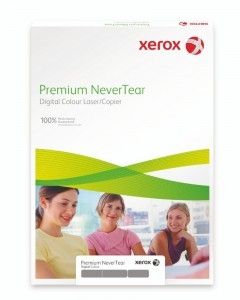 Xerox 003R98054, Premium Nevertear Paper A3, 297X420mm, 195Mic, pack of 2 x 100 Sheets 