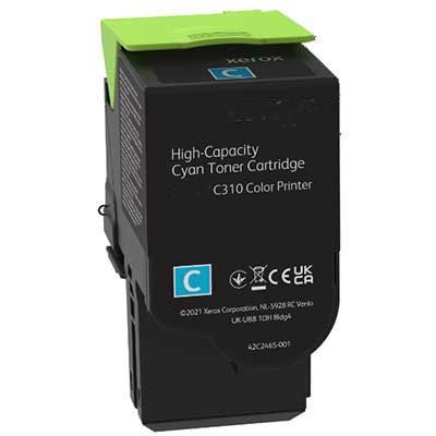  Xerox 006R04365, Toner Cartridge HC Cyan, C310, C315- Original
