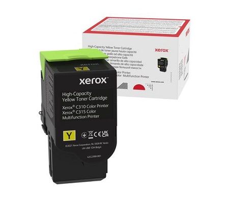 Xerox 006R04367, Toner Cartridge HC Yellow, C310, C315- Original