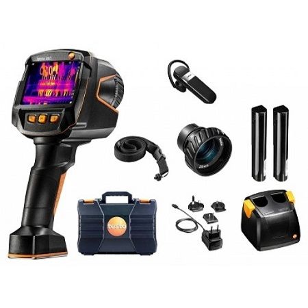 Testo 0563-8836, 883-2 Kit Thermal Imaging Camera Kit, -30 → 650 °C, 320 x 240pixel Detector Resolution With RS