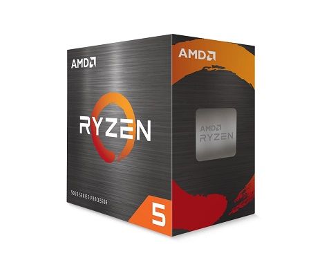 AMD 100-100000457BOX, 5000 Series Ryzen 5 5500 Desktop Processor 