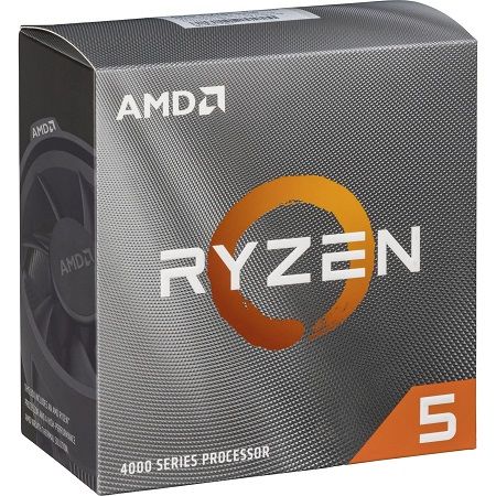 AMD 100-100000644BOX, 4000 Series Ryzen 5 4500 Desktop Processor