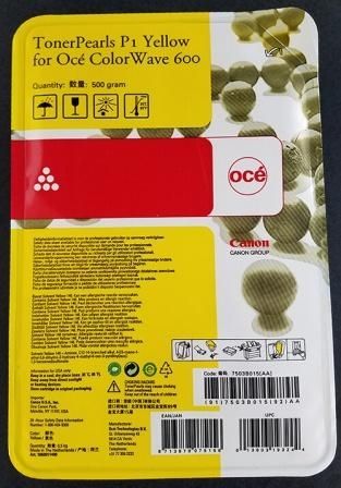 Oce 1060011490, Toner Cartridge Yellow, Colorwave 600- Original