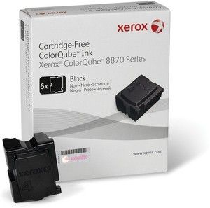 Xerox 108R00957 Solid Ink Sticks, ColorQube 8870 - 6X Black Genuine