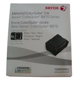Xerox 108R00965, Metered Ink Cartridge Black, ColorQube 8570, 8870- Original