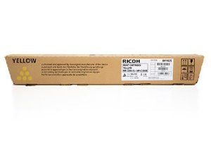Ricoh 841125, Toner Cartridge Yellow, MP C2800,  C3300, C3001, C3501- Original