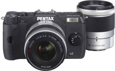 Pentax Imaging Q10 Digital System Camera Twin Kit