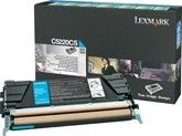 Lexmark C5220CS, Toner Cartridge- Cyan, C522, C524- Genuine