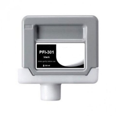 Canon PFI-301BK, Ink Cartridge Black, IPF 8000, 9000- Original