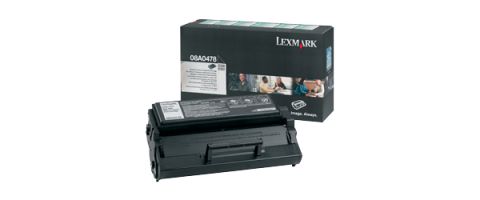 Lexmark 08A0478, Toner Cartridge HC Black, E320, E322- Original