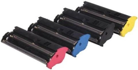 Konica Minolta 1710524-001, Toner Cartridge Value Pack, Magicolor 2200, 2210- Original