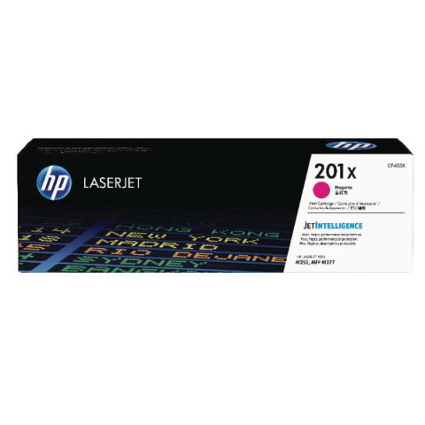 HP CF403X, Toner Cartridge HC Magenta, M252, M277- Original