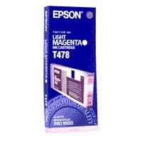 Epson T478 Ink Cartridge - Light Magenta Genuine