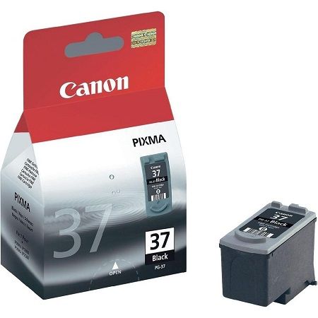 Canon 2145B001, PG-37, Ink Cartridge Black, 11ml, PIXMA iP2500, iP2600, MP210, MP470- Original