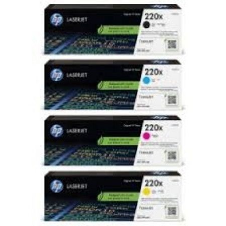 HP 220X, Toner Cartridge Multipack, Laserjet Pro 4202, 4302- Original