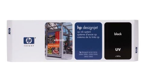 HP C1892A, Ink Cartridge Black, Designjet 2000cp, 2500cp, 2800cp, 3000cp- Original