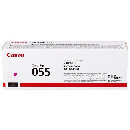 Canon 3014C002, 055, Toner Cartridge Magenta, LBP663, LBP742, LBP744, LBP746- Original