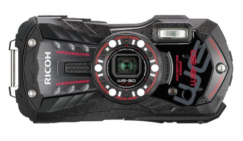 Ricoh WG-30, Waterproof Camera- Black