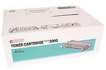 Ricoh 400395 Toner Cartridge Black, Type 2000, AP2000, AP2100 - Genuine  