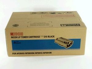 Ricoh 32RIC215, Toner Cartridge Black, Type 215, AP2600, AP600, AP610- Original
