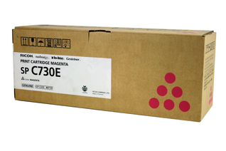 Ricoh 407839, Toner Cartridge Magenta, SP C730DN- Original