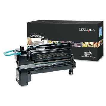 Lexmark C792X2KG, Toner Cartridge Extra HC Black, C792- Original