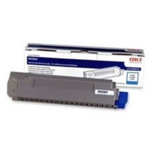Oki 44059211 Toner Cartridge Cyan, MC860- Genuine 