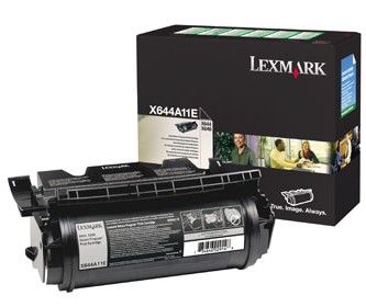Lexmark X644A11E, Toner Cartridge Black, X644E, X646E- Original