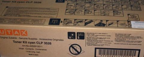 UTAX CLP 3526 Toner Cartridge - Cyan Genuine (4452610011)