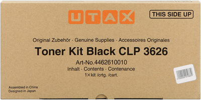 UTAX 4462610010, Toner Cartridge Black, CLP 3626, 3630- Original  
