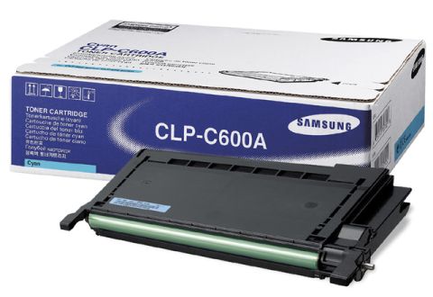 Samsung CLP-C600A Toner Cartridge - Cyan Genuine