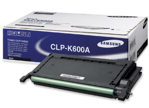 Samsung CLP-K600A Toner Cartridge - Black Genuine