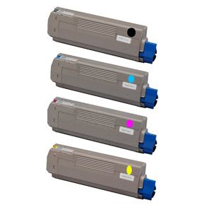 Oki 4650750, Toner Cartridge Multipack, C612dn, C612n- Original