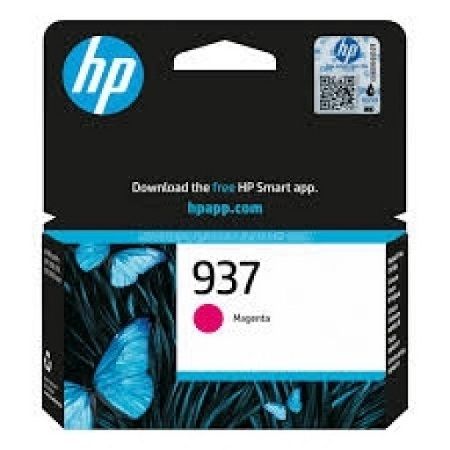 HP 4S6W3NE, 937, Ink Cartridge Magenta, Officejet Pro 9110, 9120, 9130, 9135- Original