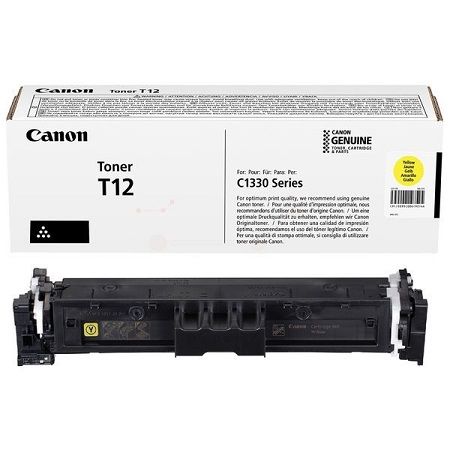 Canon 5095C006, T12, Toner Cartridge Yellow, i-SENSYS XC1300, XC1333- Original