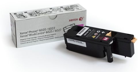 Xerox 106R02761, Toner Cartridge Magenta, Phaser 6020, 6022, WorkCentre 6025, 6027- Original