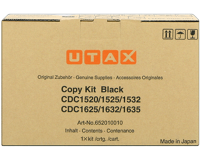 UTAX 652010010, Toner Cartridge Black, CDC1520, CDC1525, CDC1532, CDC1625- Original