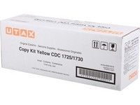 UTAX 652510016, Toner Cartridge- Yellow, CDC 1725, 1730- Original