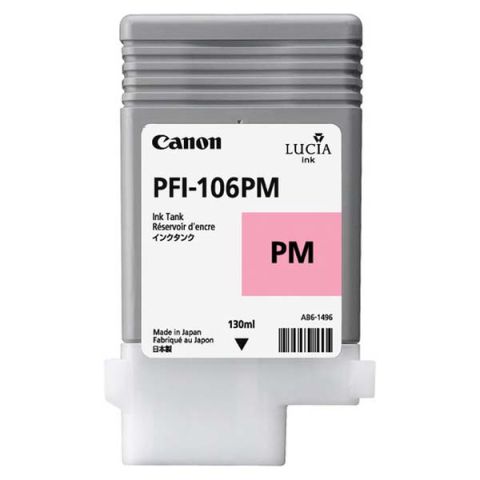 Canon PFI-106PM Ink Tank - Photo Magenta, 6626B001