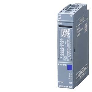 Siemens 6ES7135-6GB00-0BA1, SIMATIC ET 200SP, Analog output module, AQ 2xI Standard