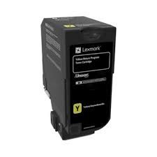 Lexmark 74C2HYE, Toner Cartridge Extra HC Yellow, CS720, CS725- Original
