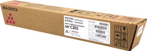 Ricoh 842081, Toner Cartridge Magenta, MP C305- Original