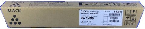 Ricoh 842095, Toner Cartridge Black, MP C306, C307, C406- Original