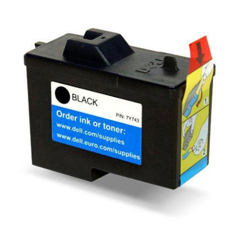 Dell 7Y743 592-10043 Ink Cartridge Black - Genuine