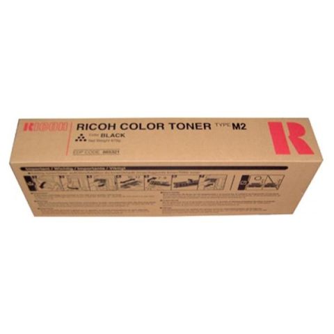 Ricoh 885321, Toner Cartridge Black, Type M2, 1224C, 1232C- Original