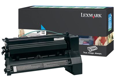 Lexmark C782X1CG, Toner Cartridge- HC Cyan, C782n, C782x- Original